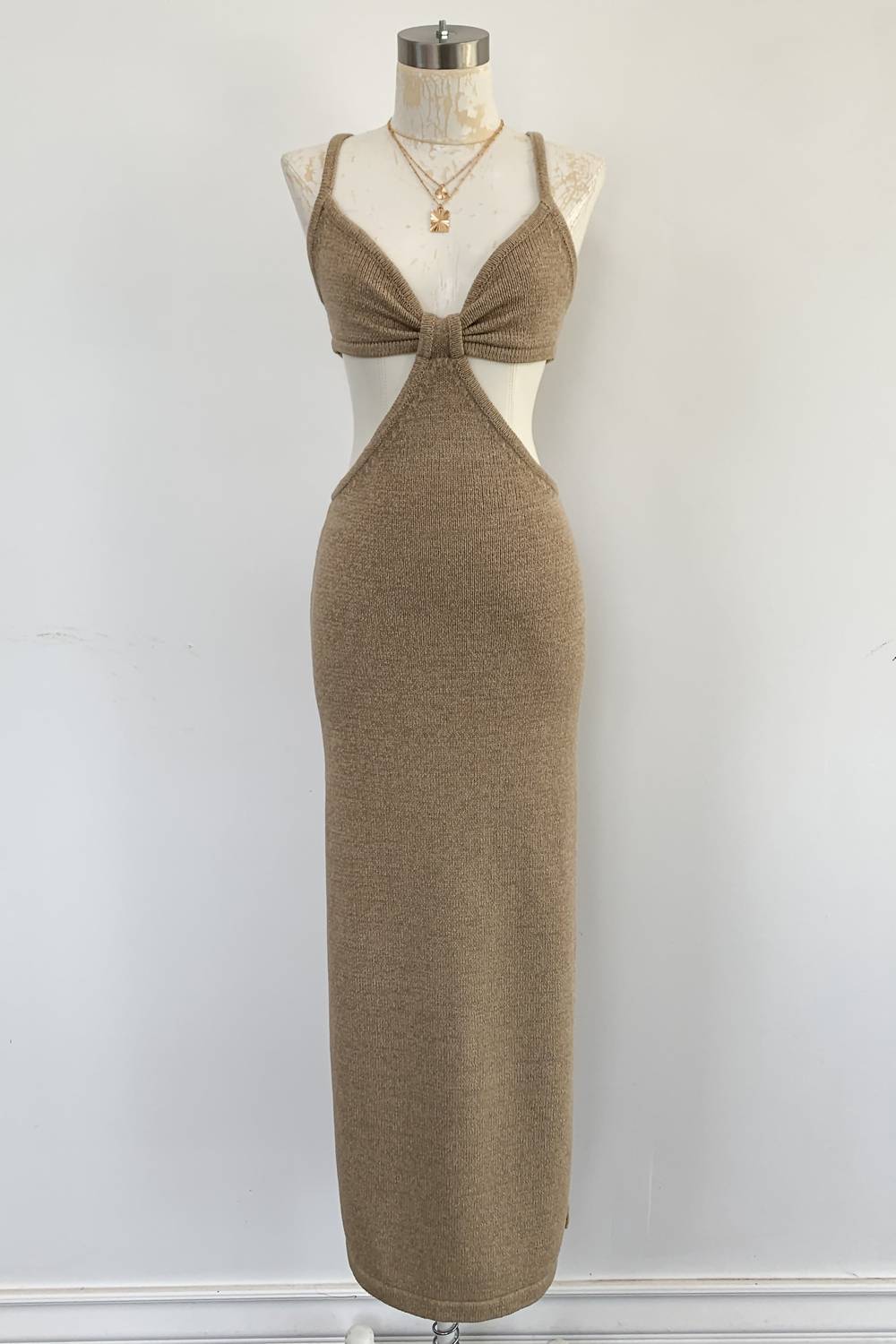 Beige Botany - Women's Tulum Maxi Dress