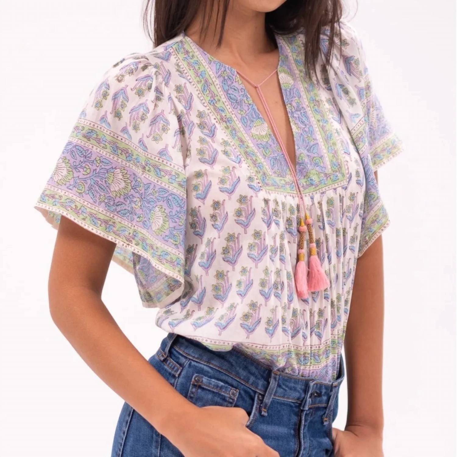Bell By Alicia Bell - Angel Top - blouses - clothing - purple