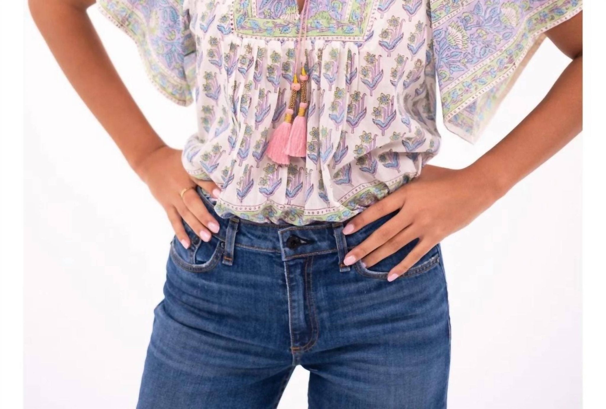 Bell By Alicia Bell - Angel Top - blouses - clothing - purple