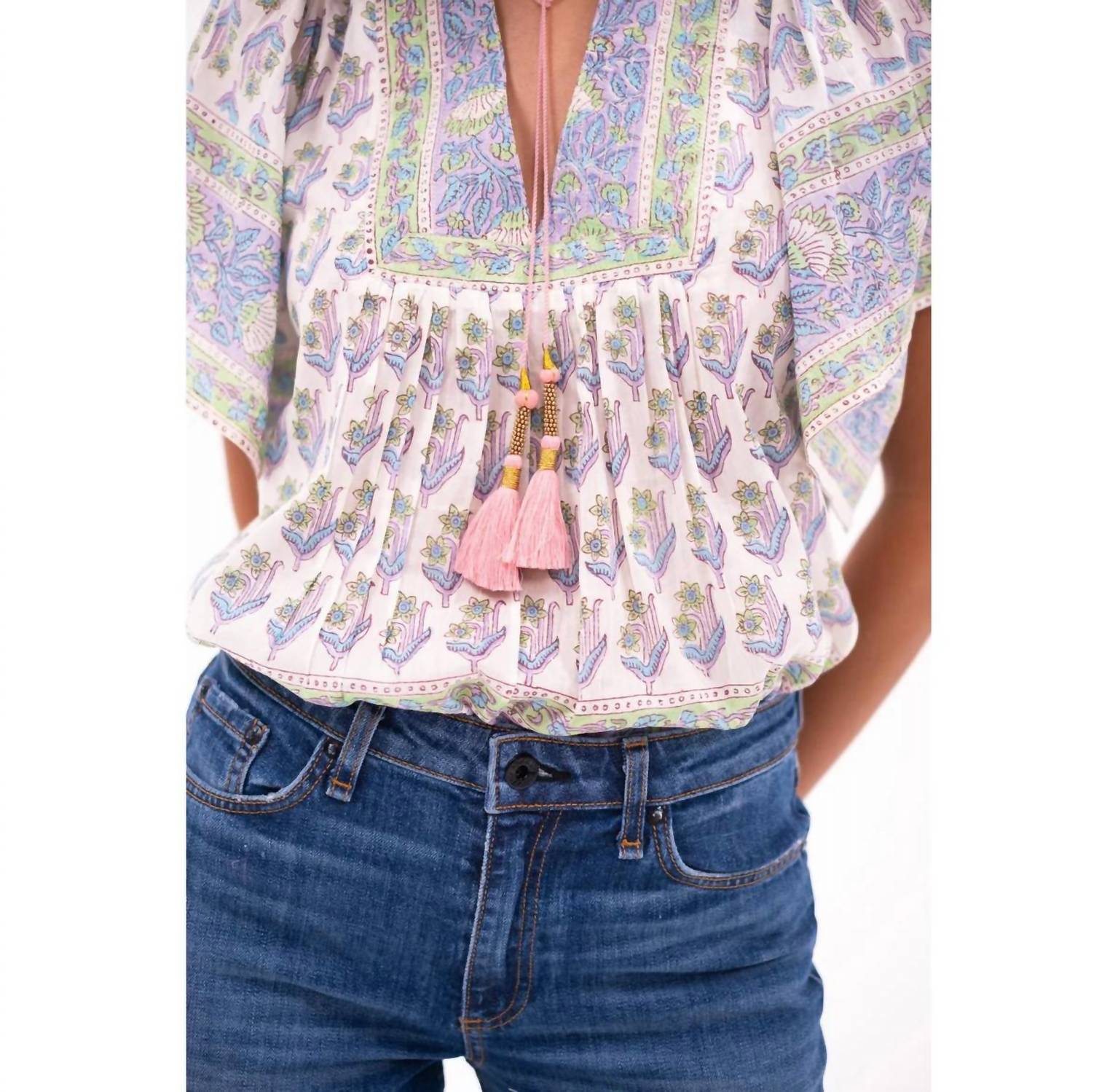 Bell By Alicia Bell - Angel Top - blouses - clothing - purple