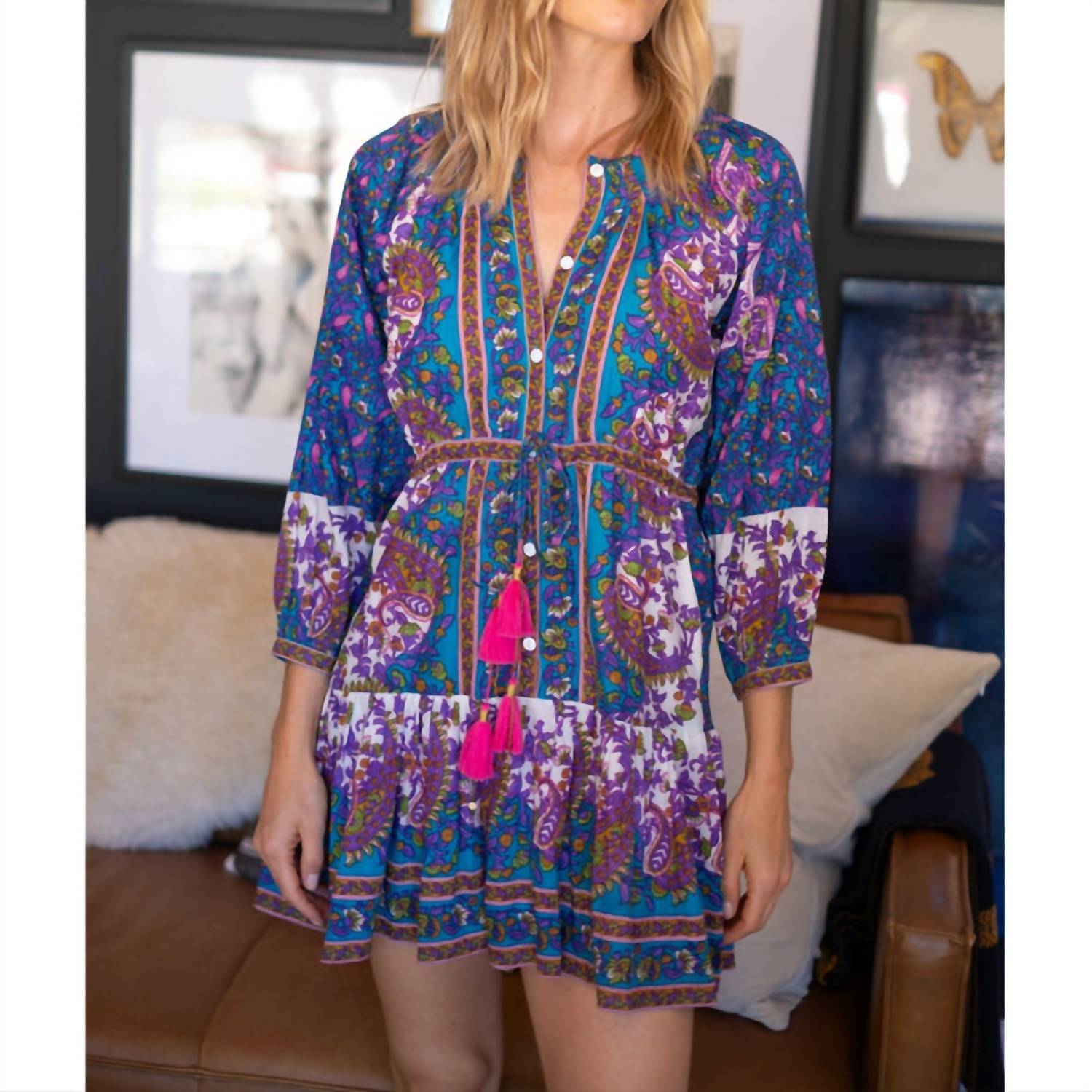 Bell By Alicia Bell - Sweet Caroline Mini Dress - clothing - cotton - blend - dresses