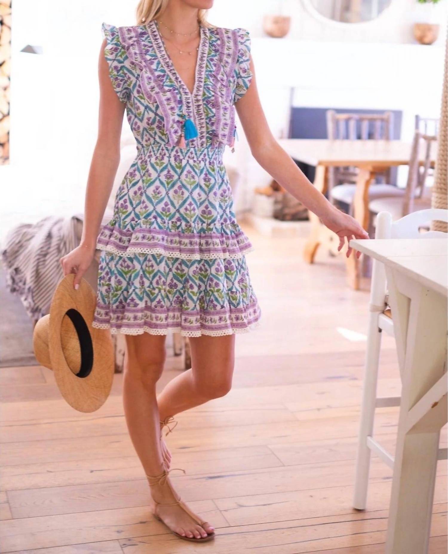 Bell - Rainey V - neck Dress - clothing - collection:vacationdresses(Auto) - cotton