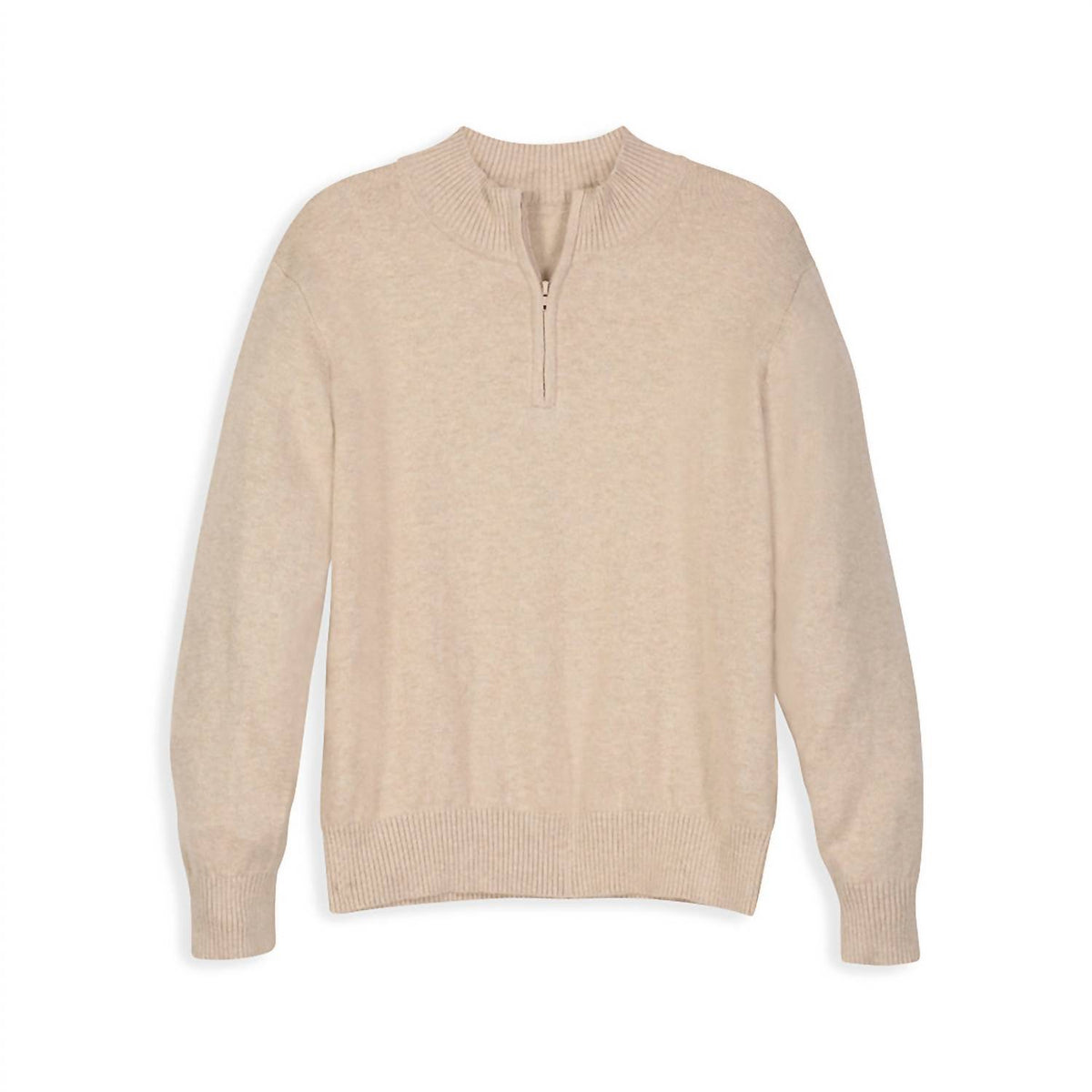 Bella Bliss - Boys Cashmere Blend Half Zip Pullover