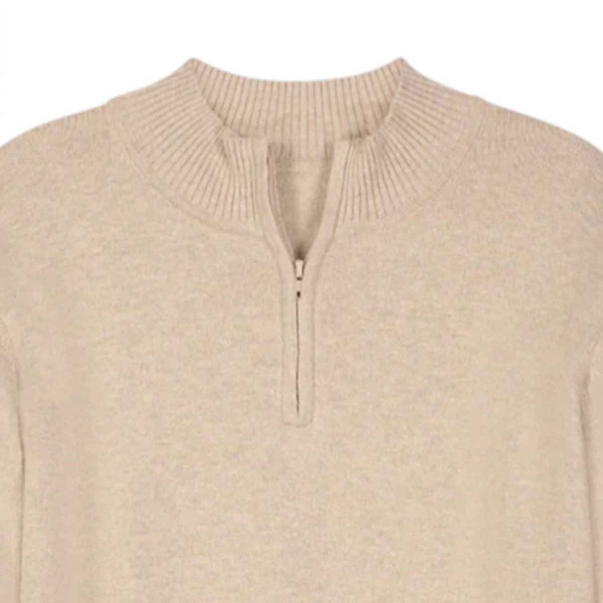 Bella Bliss - Boys Cashmere Blend Half Zip Pullover