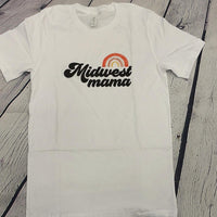 Bella + Canvas - Unisex Midwest Mama Rainbow Graphic Tee - clothing - cotton - graphic