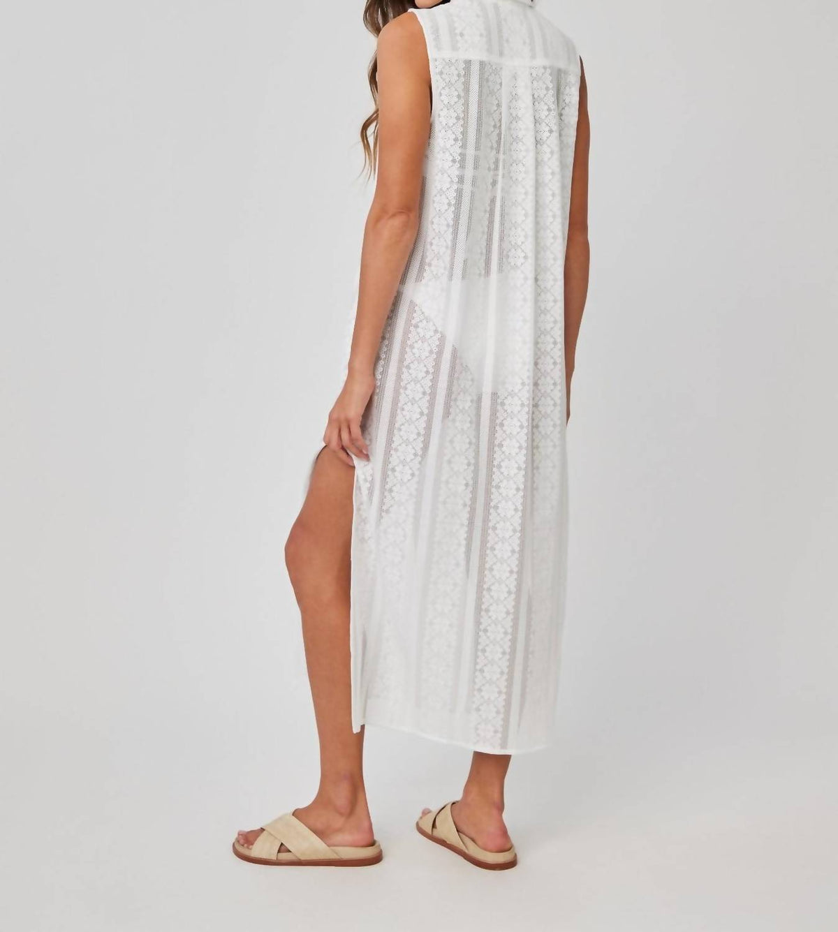 Bella Dahl - Button Up Side Slit Duster Dress