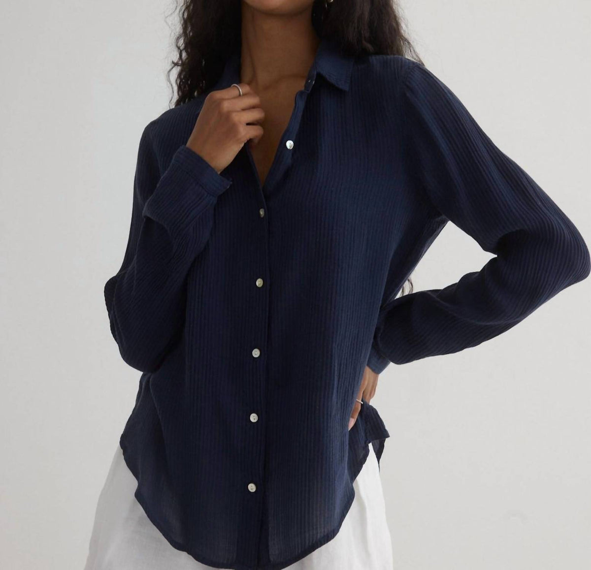 Bella Dahl - Clean Front Button Down Shirt