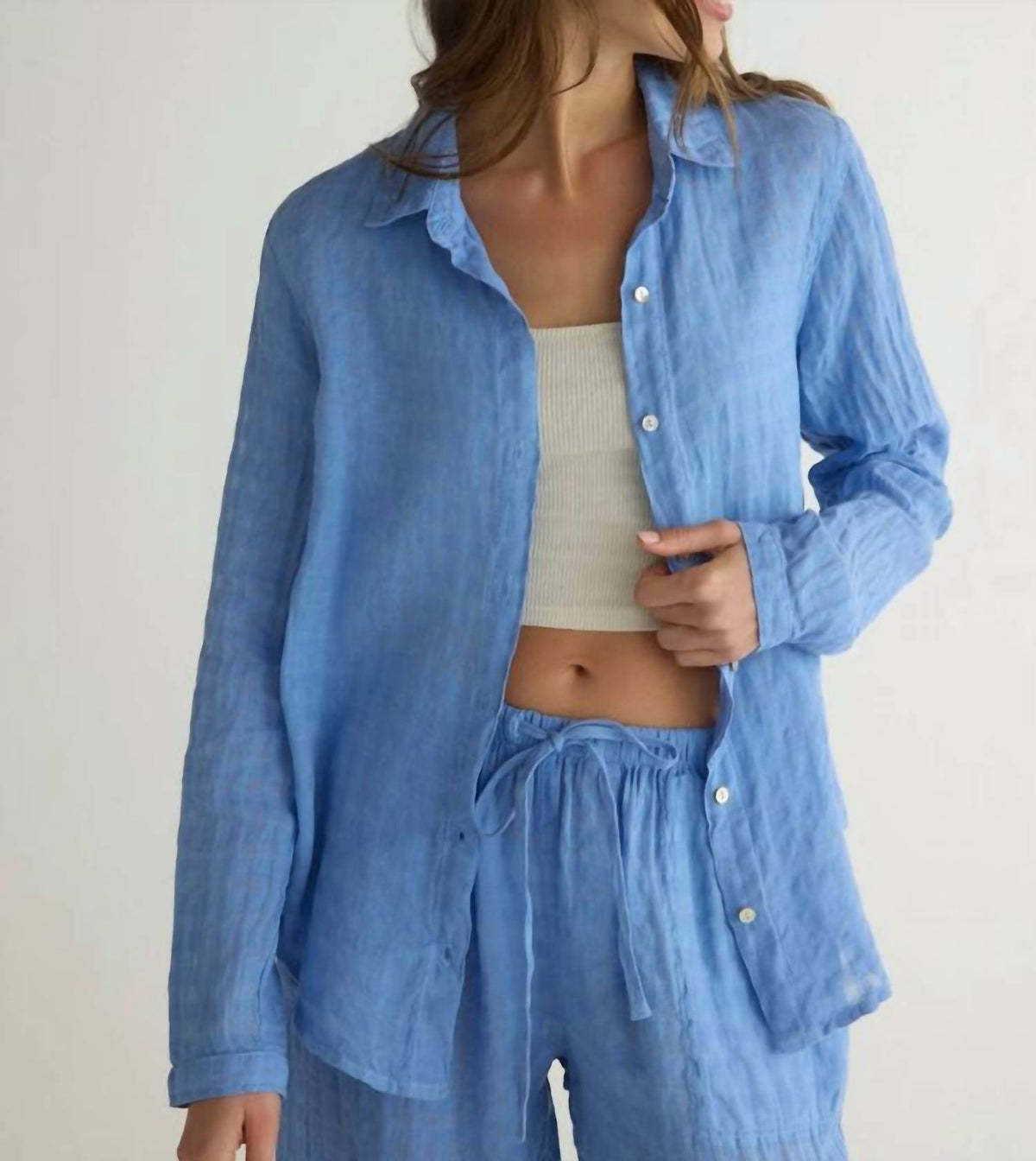 Bella Dahl - Clean Front Button Down Shirt