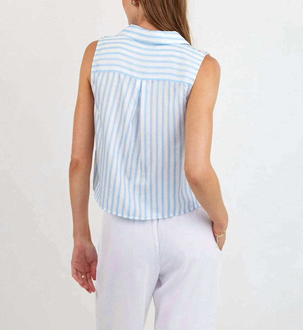 Bella Dahl - Clean Sleeveless Button Down Top