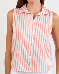 Bella Dahl - Clean Sleeveless Button Down Top
