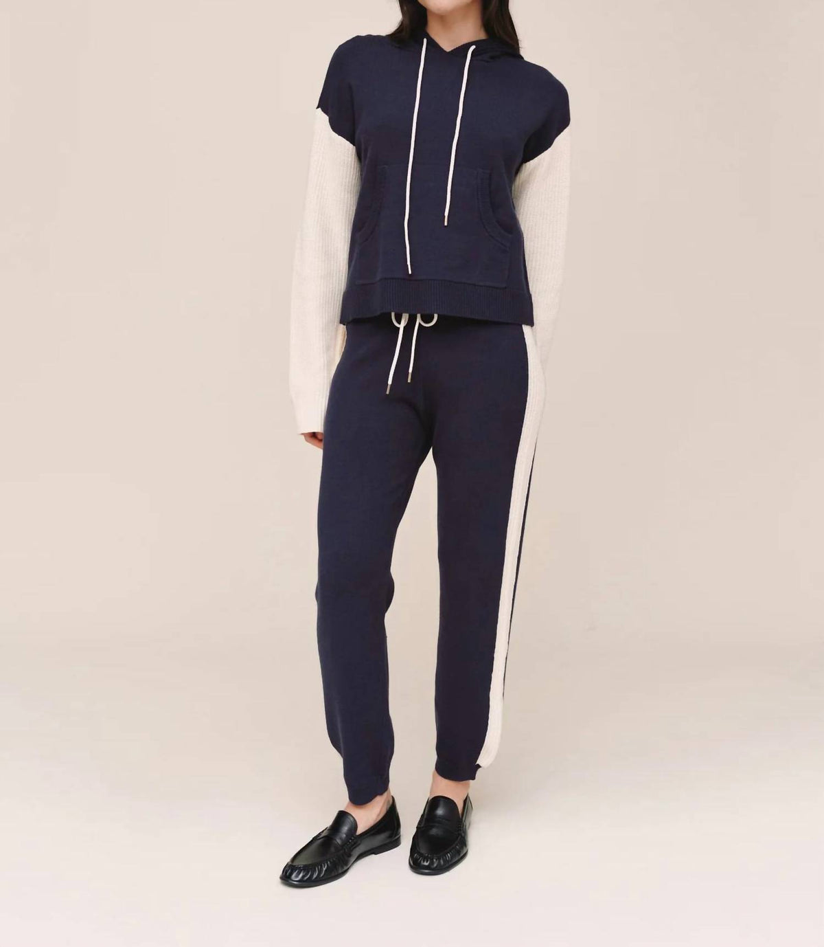 Bella Dahl - Contrast Stripe Knit Jogger