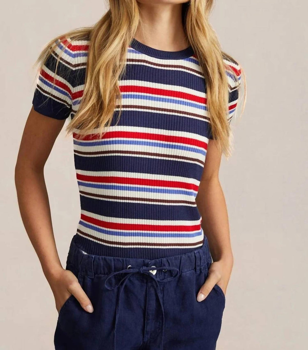 Bella Dahl - Fitted Crew Tee