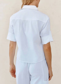 Bella Dahl - Long Sleeve Crop Utility Shirt