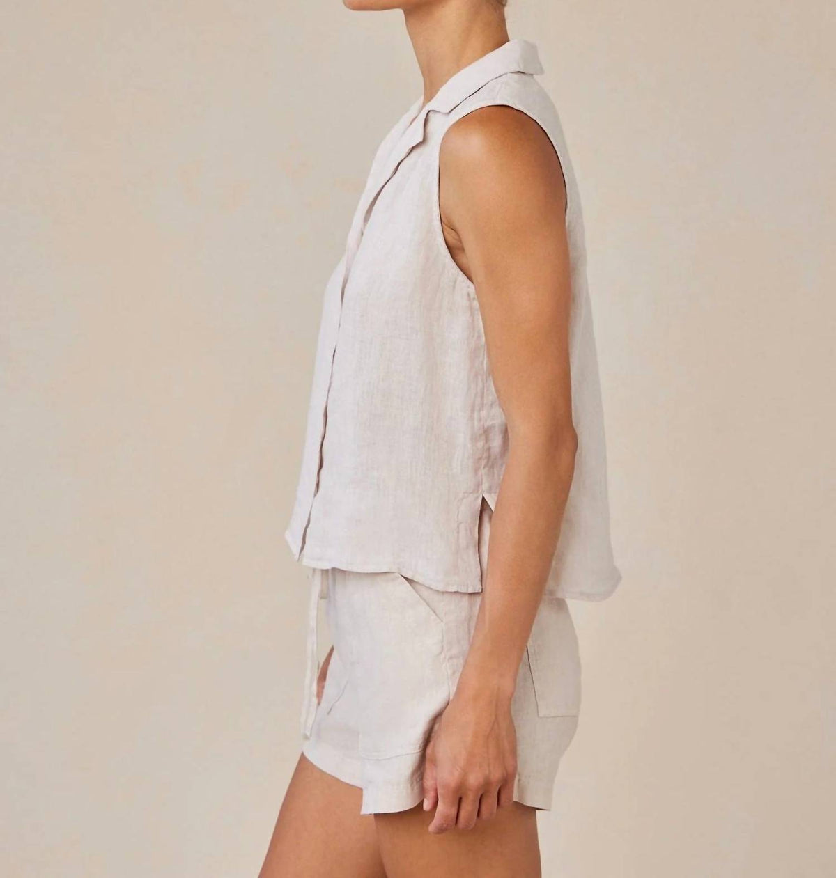 Bella Dahl - Notch Collar Button Down