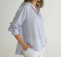 Bella Dahl - Oversized Split Back Button Down Shirt