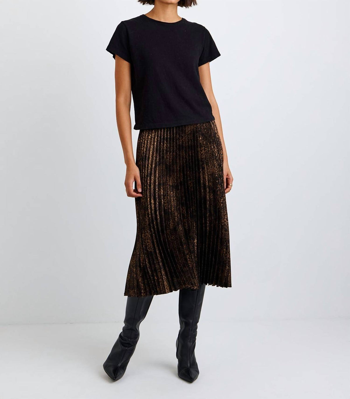 Bella Dahl - Pleated Midi Skirt