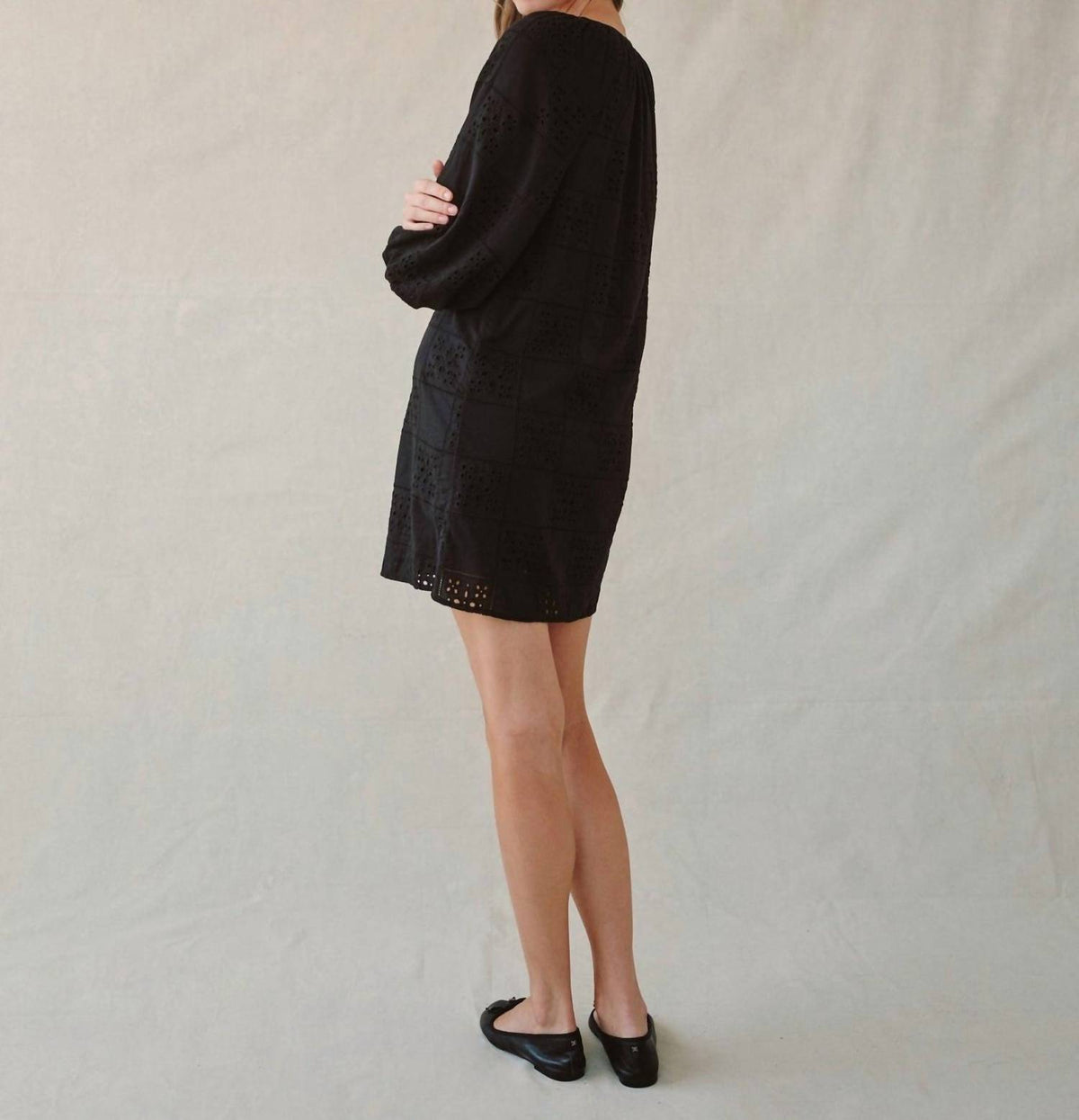 Bella Dahl - Pullover Puff Sleeve Mini Dress