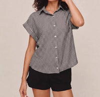 Bella Dahl - Short Roll Sleeve Shirt