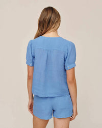 Bella Dahl - Short Sleeve Flowy Pullover Top