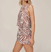 Bella Dahl - Sleeveless Boatneck Split Back Top
