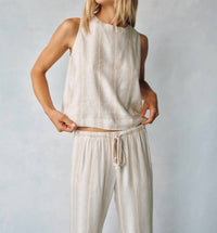 Bella Dahl - Sleeveless Button Back Top