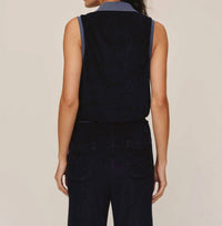 Bella Dahl - Sleeveless Collar Top