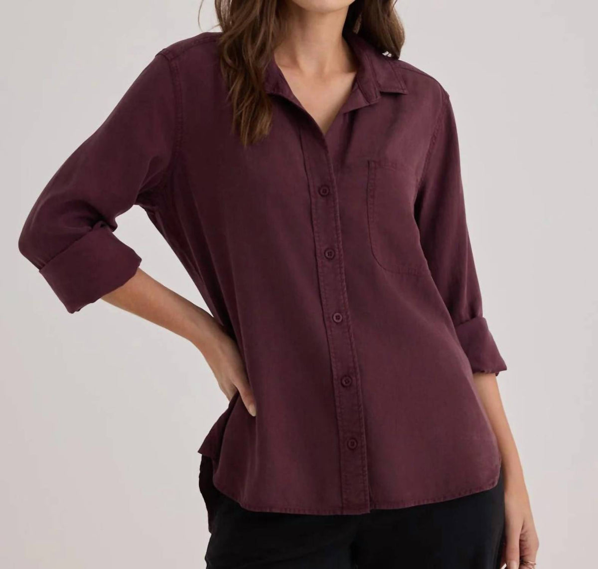 Bella Dahl - Split Back Button Down Shirt