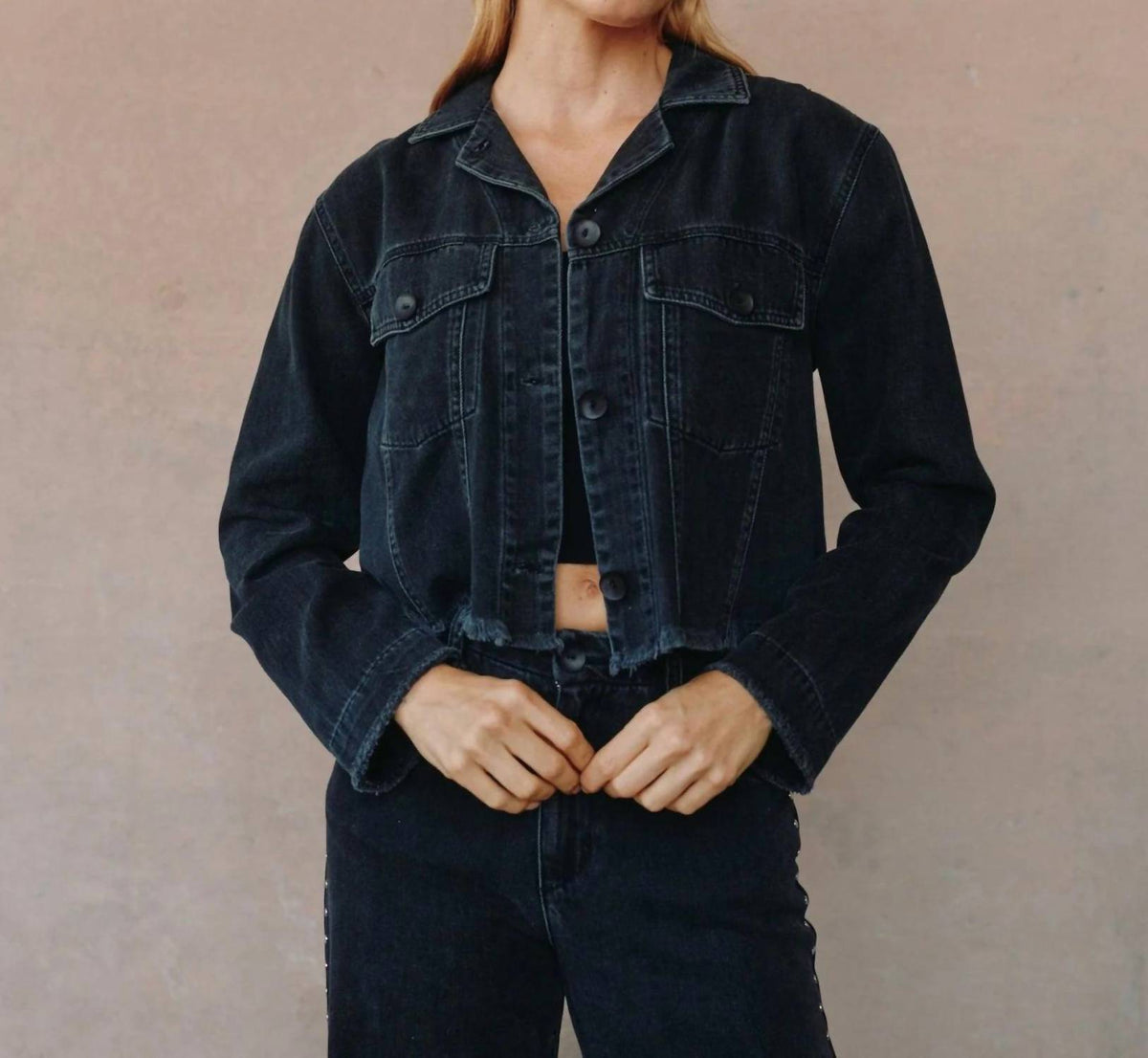 Bella Dahl - Studded Denim Jacket