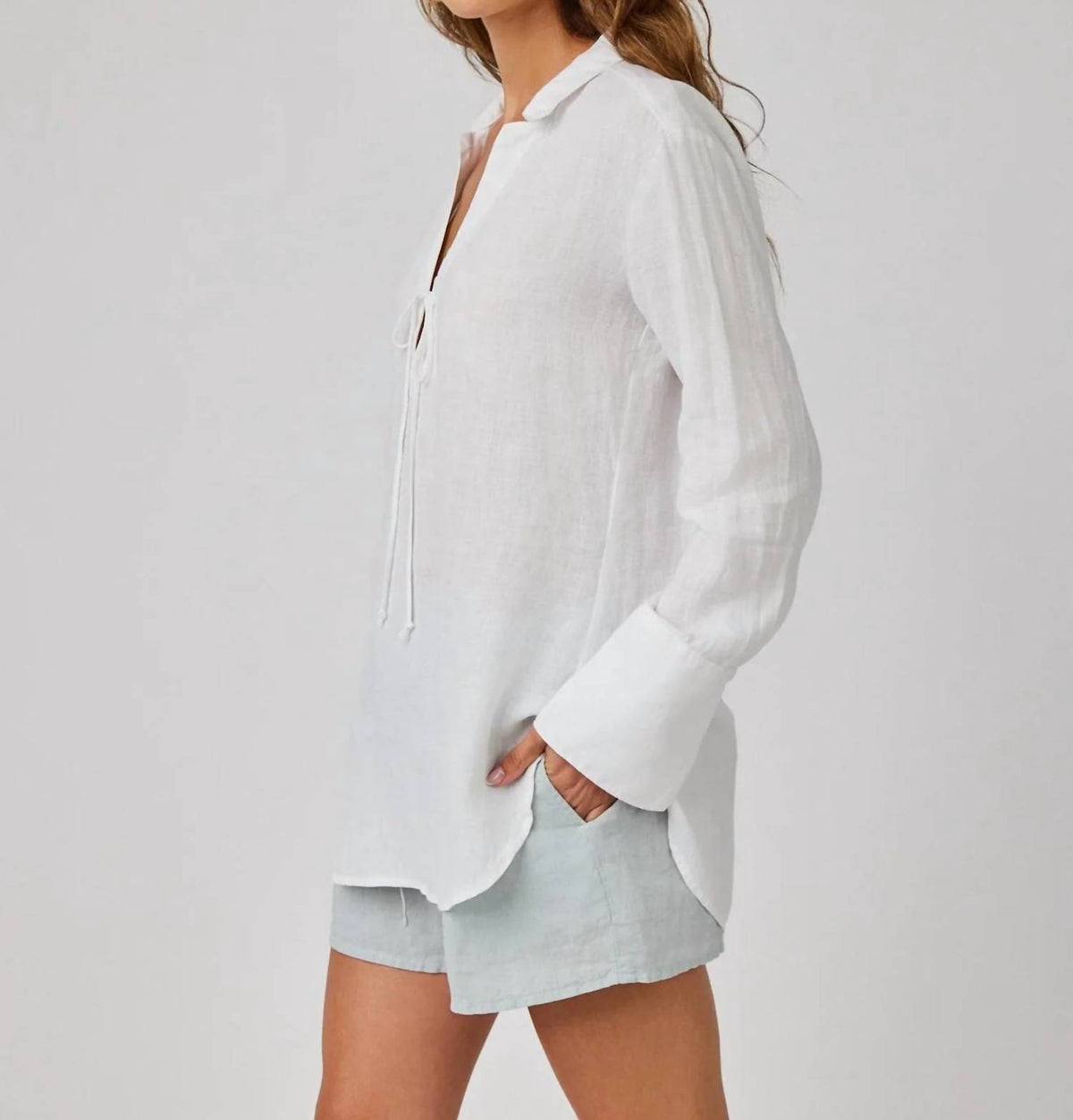 Bella Dahl - Tie Neck Tunic