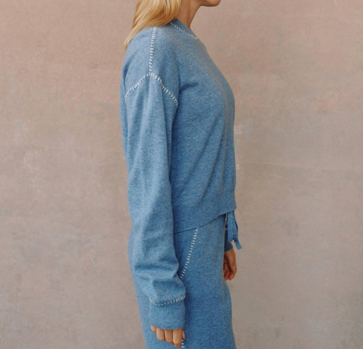 Bella Dahl - Whip Stitch Crew Neck Sweater