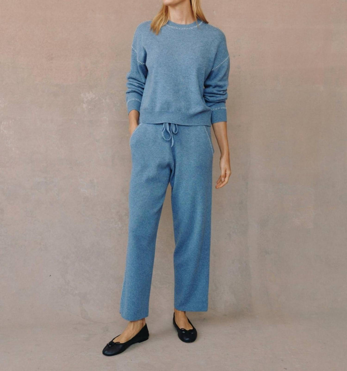Bella Dahl - Whip Stitch Crew Neck Sweater