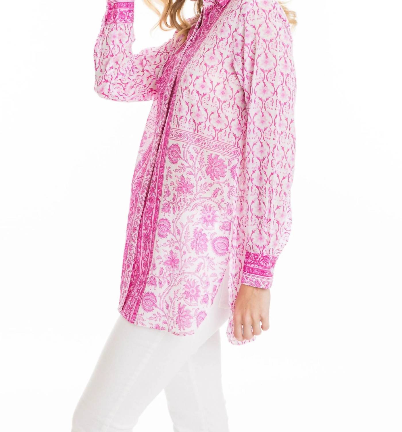Bella Tu - Naomi Button Down Shirt - button - down - shirts - clothing - cotton