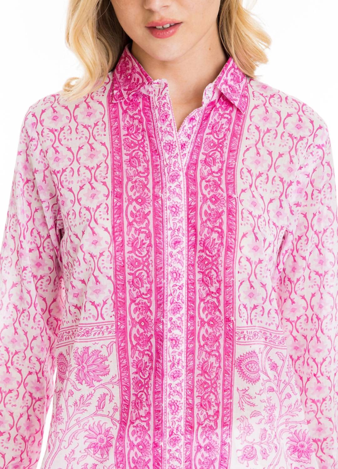 Bella Tu - Naomi Button Down Shirt - button - down - shirts - clothing - cotton