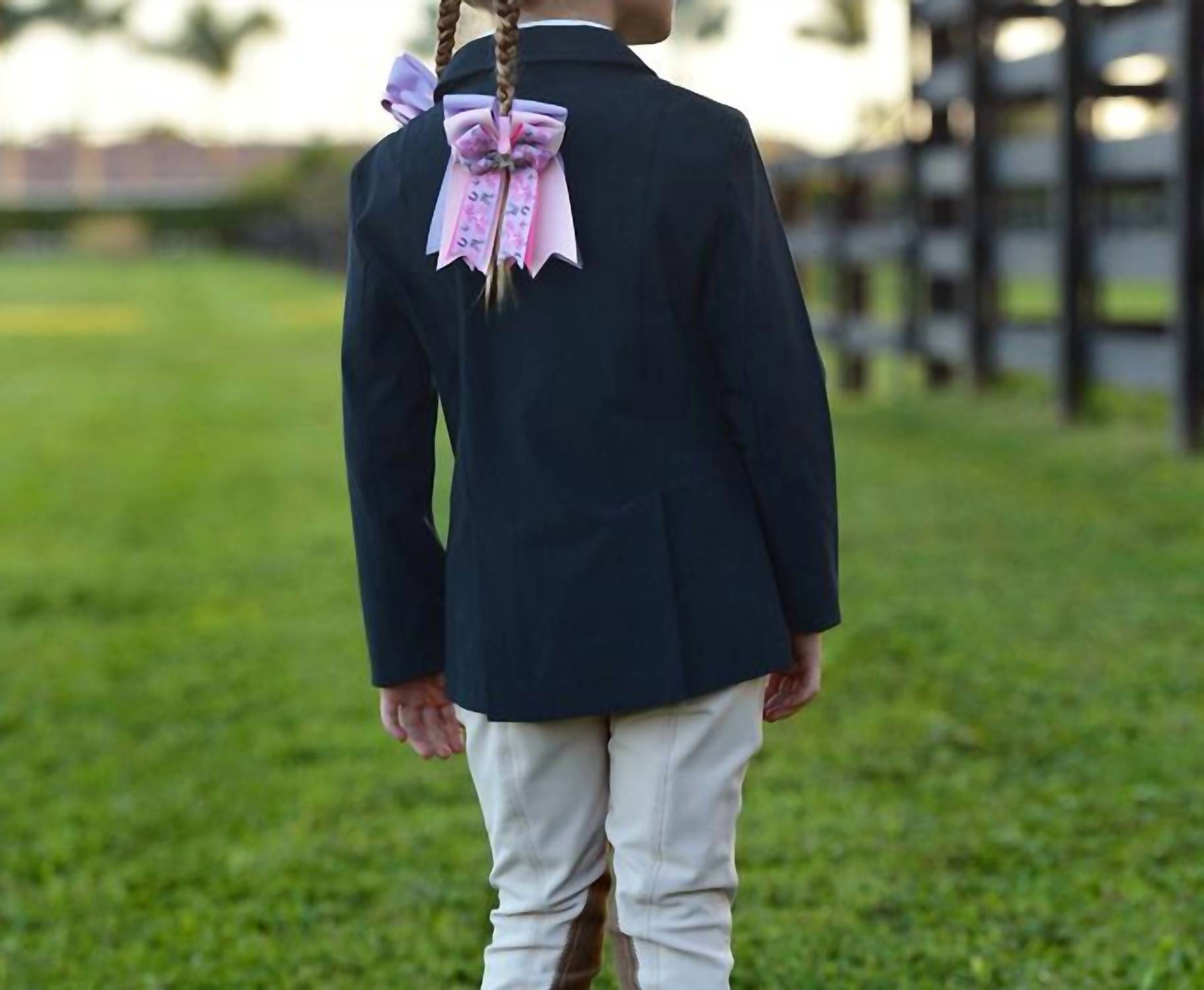 Belle & Bow Equestrian - Kid's Lightweight Show Coat - blazers - blue - clothing