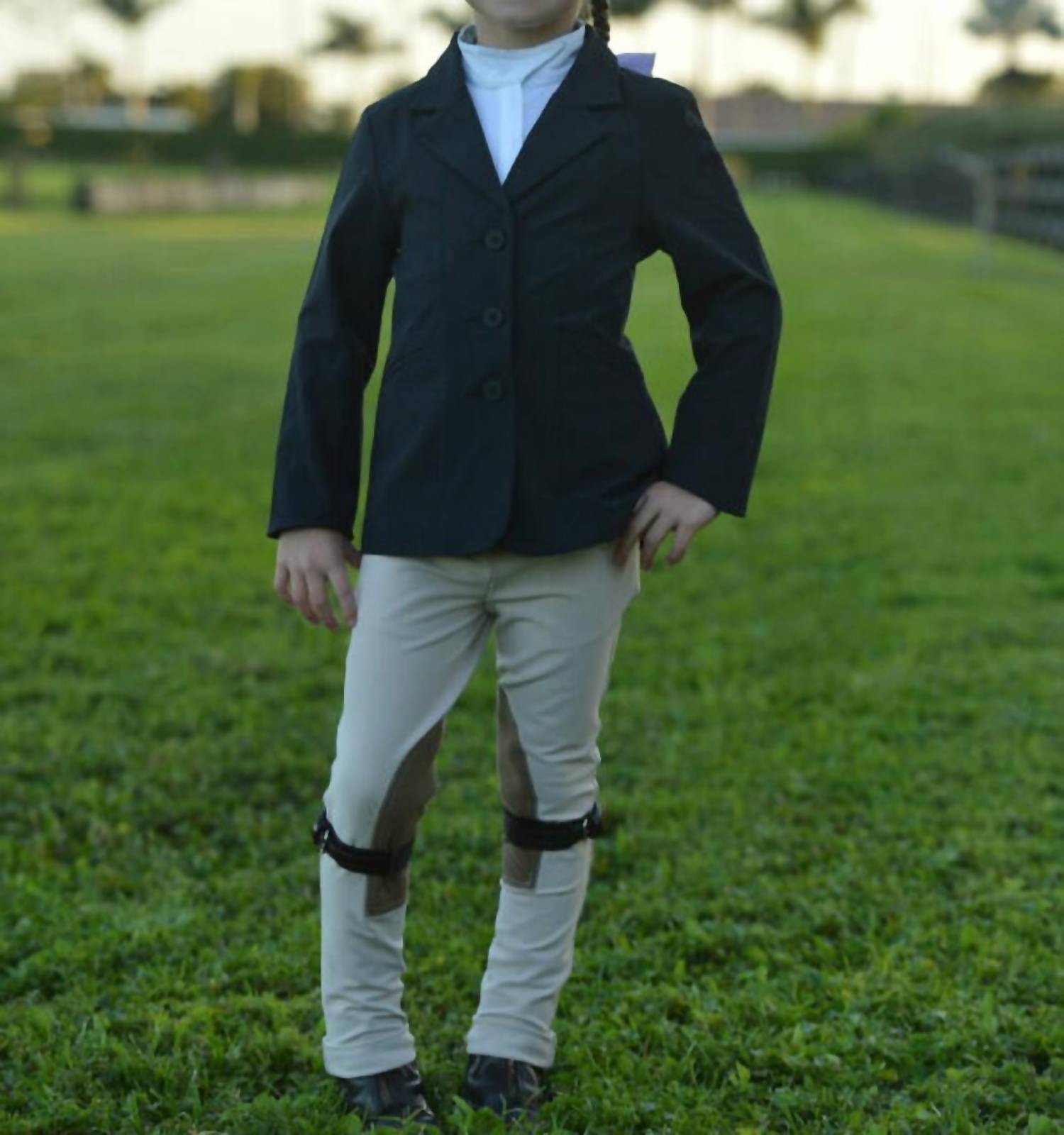 Belle & Bow Equestrian - Kid's Lightweight Show Coat - blazers - blue - clothing