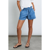 Rails BELLE HIGH-RISE BELTED SHORTS in sorrento - women's shorts