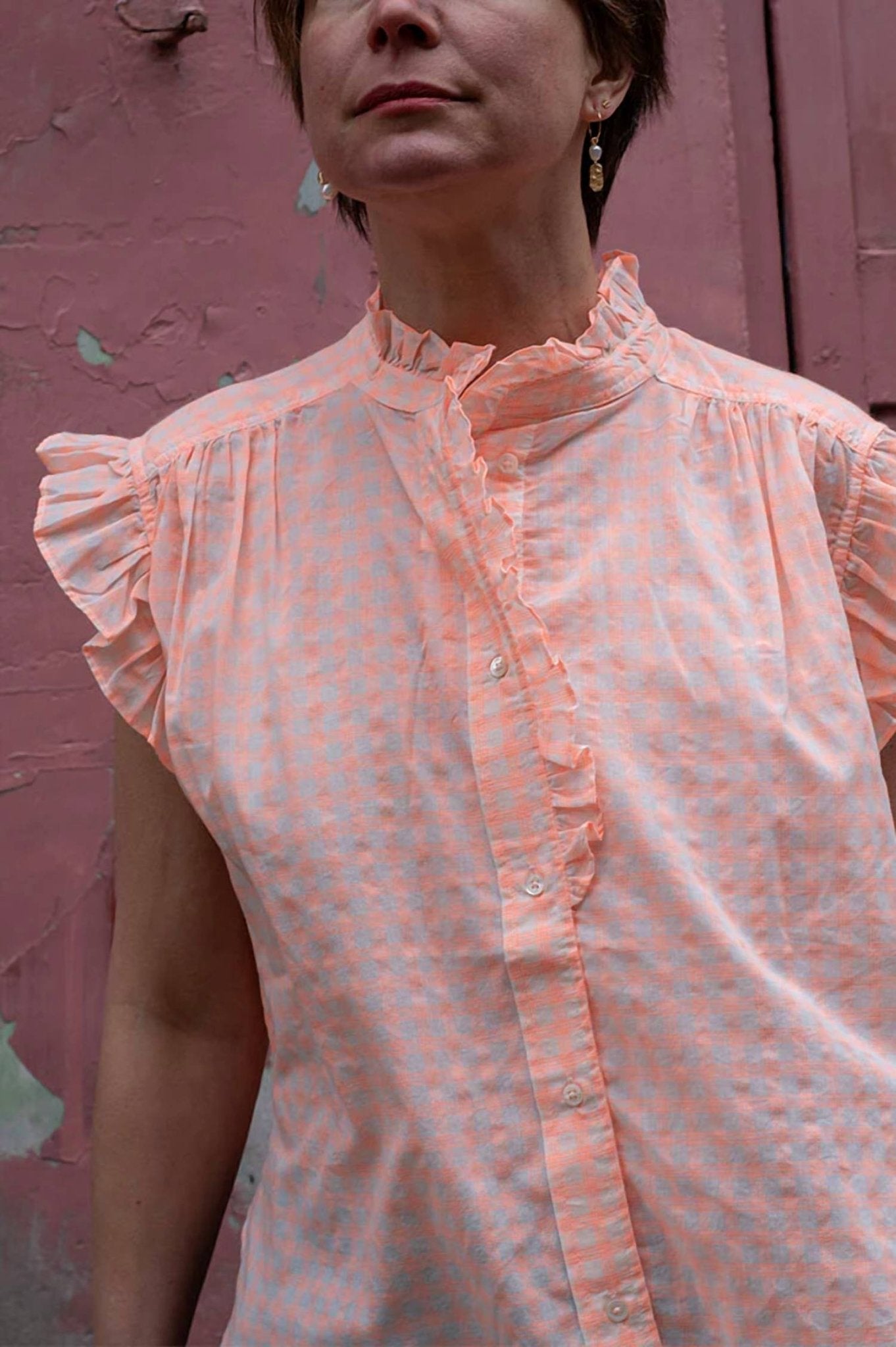 Bellerose - Coyote Blouse - blouses - clothing - pink