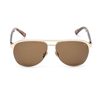 Belstaff - Men's Gold Haircalf Sunglasses - accessories - gold - men