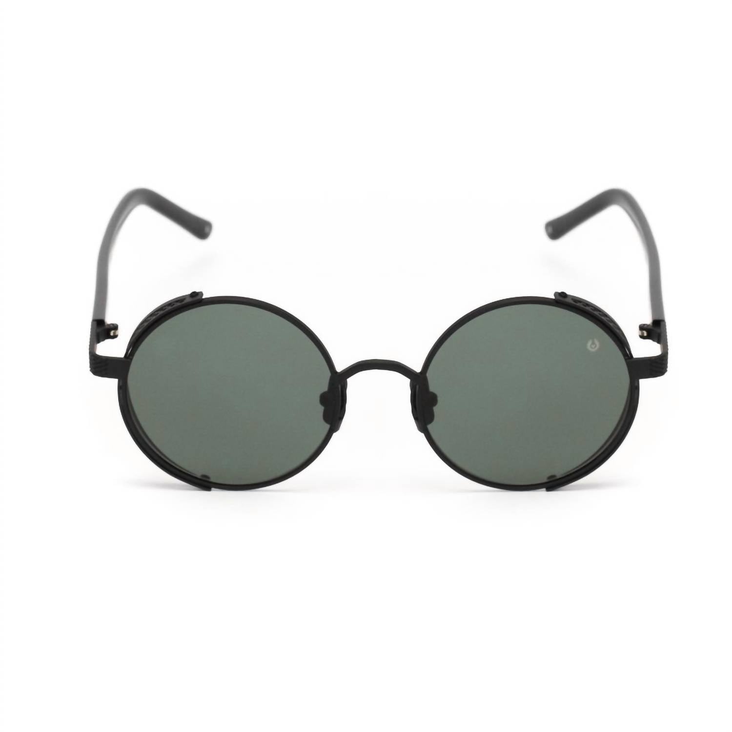Belstaff - Men's Haircalf Sunglasses - accessories - black - men