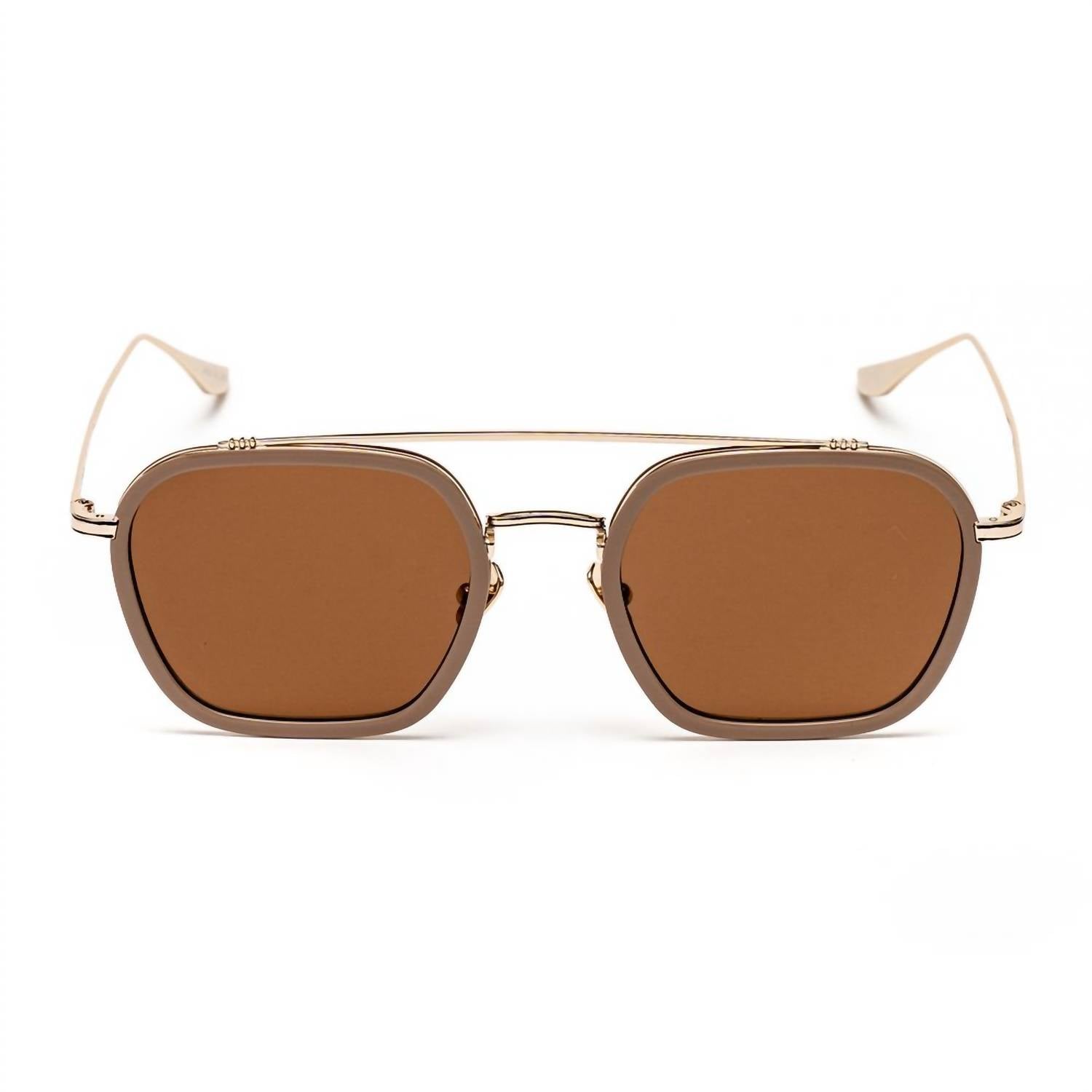 Belstaff - Men's Stainless Steel Sunglasses - accessories - brown - men