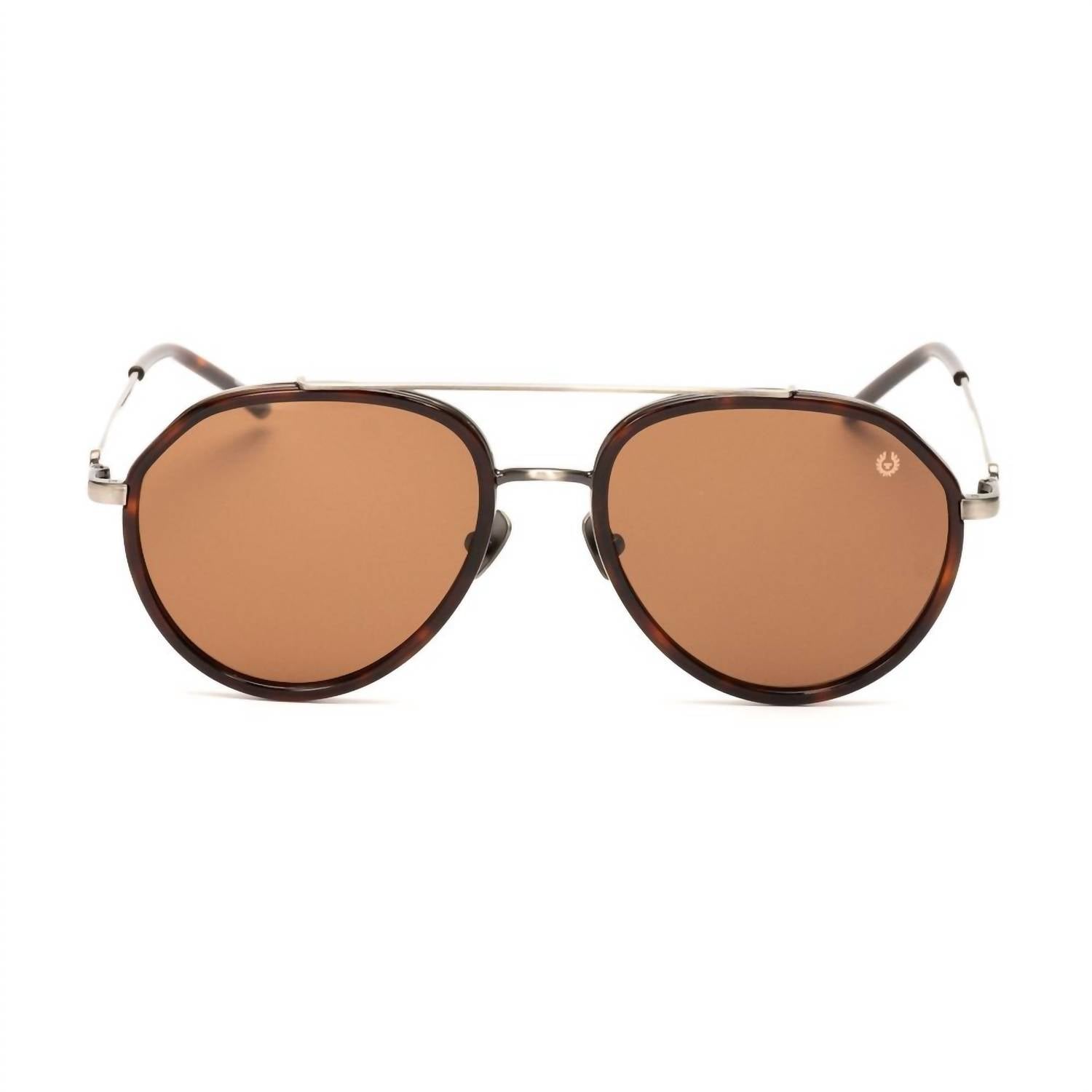 Belstaff - Men's Titanium Sunglasses - accessories - brown - men