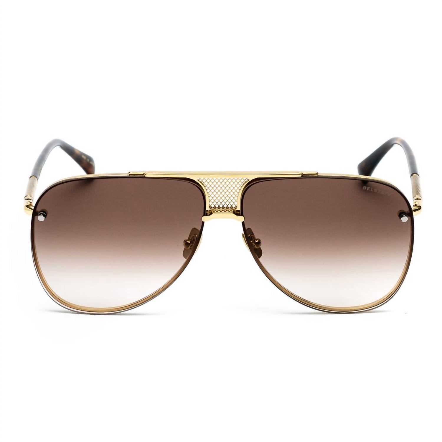 Belstaff - Men's Titanium Sunglasses - accessories - gold - men