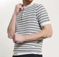 Ben Sherman - Jacquard Stripe Polo Shirt
