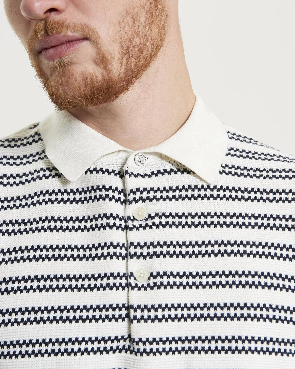 Ben Sherman - Jacquard Stripe Polo Shirt