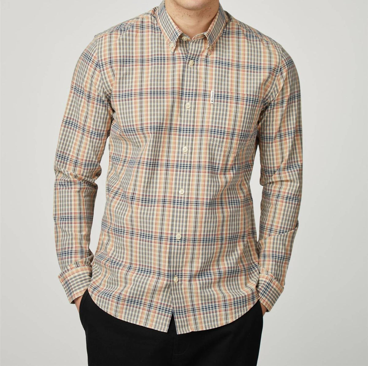 Ben Sherman - Long Sleeve Multicolour Check Shirt