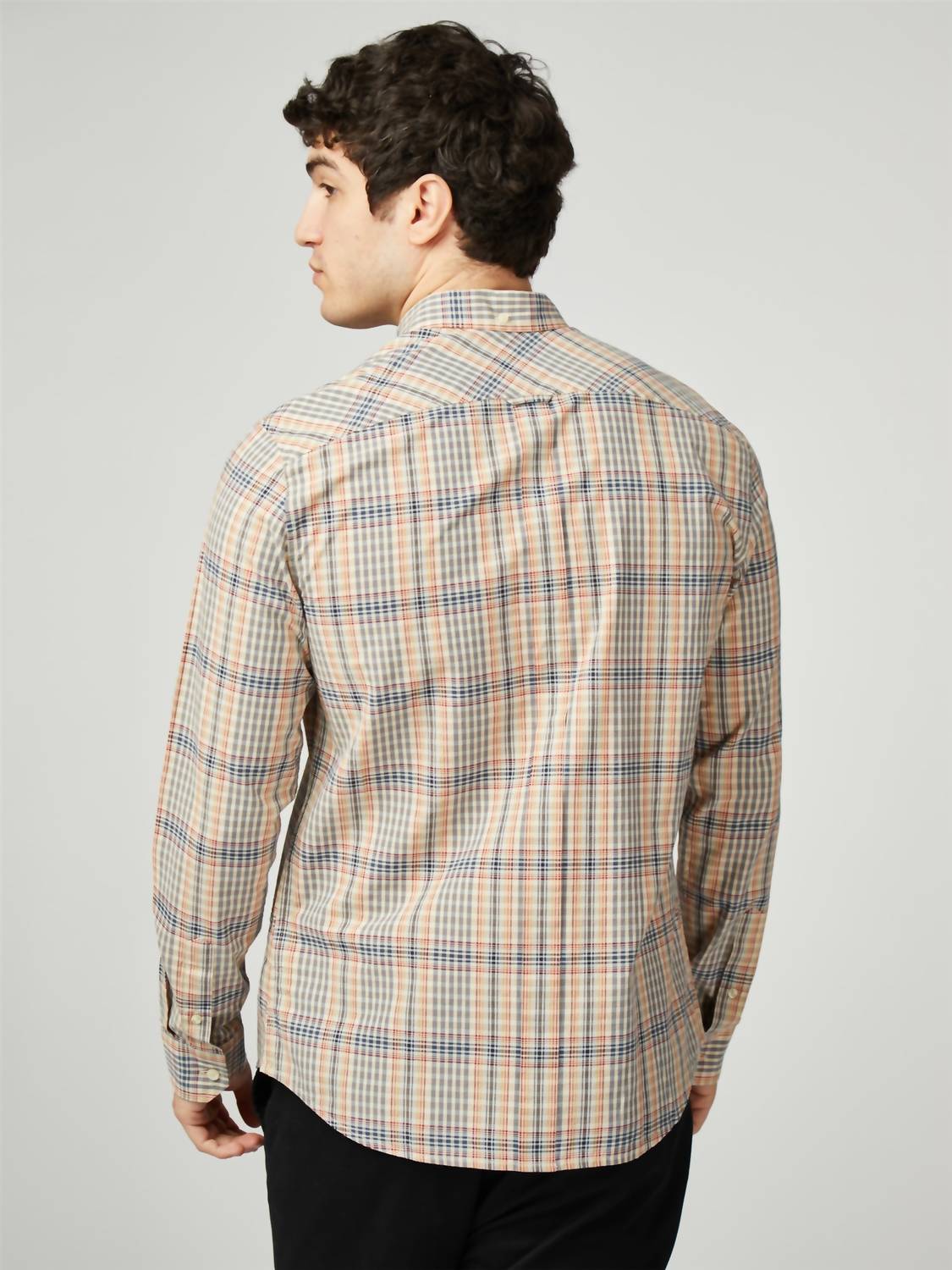 Ben Sherman - Long Sleeve Multicolour Check Shirt