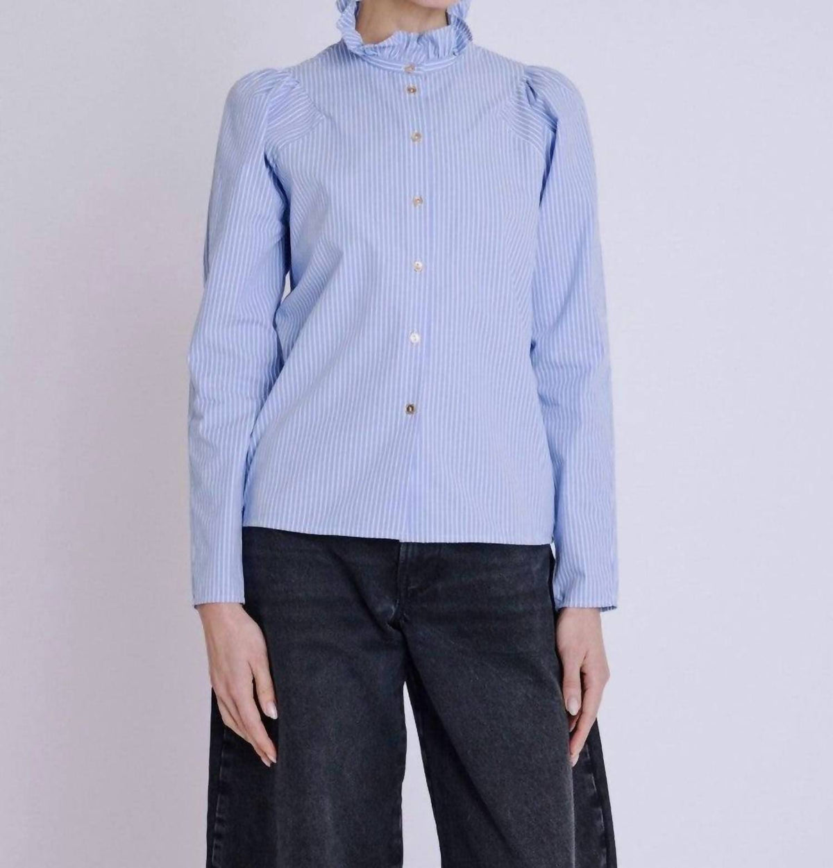 Berenice - Clauthide Short Striped Shirt