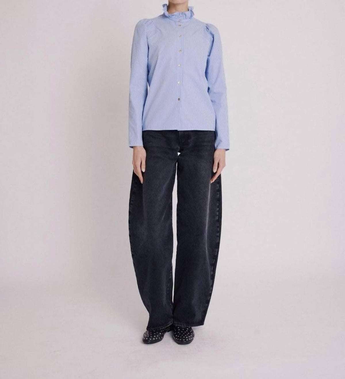 Berenice - Clauthide Short Striped Shirt
