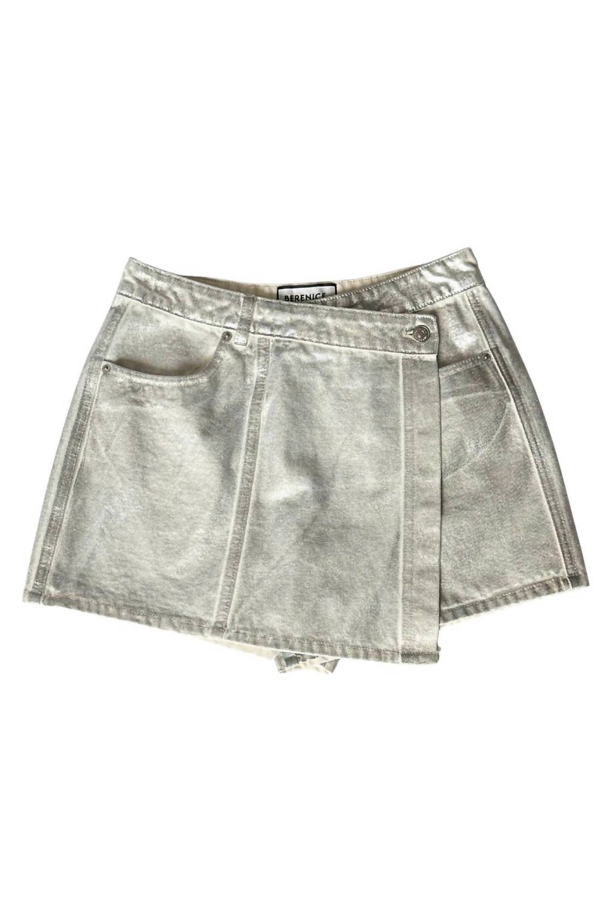Berenice - Jery Metallic Mini Skort