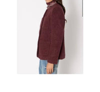 Berenice - Long Round-neck Jacket With Pockets
